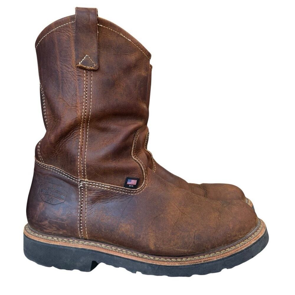 Thorogood American Heritage 11" Wellington MAXWear 90 Safety Toe Boots Size 11